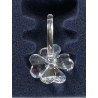 FIGURINA QUADRIFOGLIO CRISTALLO "Four Leaf Clover"  SWAROVSKI ART. A 7483 BOXED