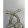 ANTICO SET TAVOLO VETRO MURANO CHAMPAGNE OLIO ACETO VITTORIO ZECCHIN OLIERA