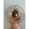 ANTICO SET TAVOLO VETRO MURANO CHAMPAGNE OLIO ACETO VITTORIO ZECCHIN OLIERA