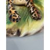 GRANDE RARA SCULTURA CERAMICA FAVARO CECCHETTO ANNI 60 TIGRE LEOPARDO CUCCIOLI