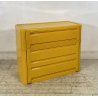 MOBILE Kartell GIALLO Olaf Von Bohr MOD. 4963 ABS DESIGN ANNI 70 SCARPIERA 20AGE