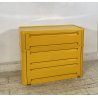 MOBILE Kartell GIALLO Olaf Von Bohr MOD. 4963 ABS DESIGN ANNI 70 SCARPIERA 20AGE