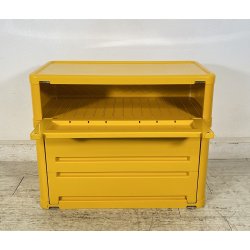 MOBILE Kartell GIALLO Olaf Von Bohr MOD. 4963 ABS DESIGN ANNI 70 SCARPIERA 20AGE