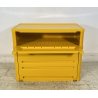 MOBILE Kartell GIALLO Olaf Von Bohr MOD. 4963 ABS DESIGN ANNI 70 SCARPIERA 20AGE