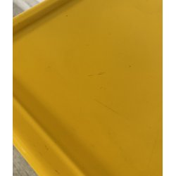 MOBILE Kartell GIALLO Olaf Von Bohr MOD. 4963 ABS DESIGN ANNI 70 SCARPIERA 20AGE
