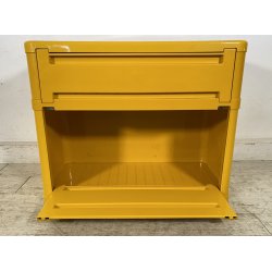 MOBILE Kartell GIALLO Olaf Von Bohr MOD. 4963 ABS DESIGN ANNI 70 SCARPIERA 20AGE