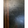 GRANDE DIPINTO OLIO VEDUTA CAPRICCIO ARCHITETTONICO BAROCCO PORTO MARE '800