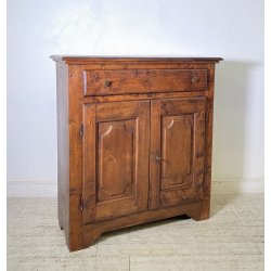 ANTICA CREDENZA 1800 LEGNO ABETE PIOPPO CUCINA EPOCA DISPENSA 2 ANTE CASSETTO
