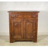 ANTICA CREDENZA 1800 LEGNO ABETE PIOPPO CUCINA EPOCA DISPENSA 2 ANTE CASSETTO