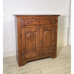 ANTICA CREDENZA 1800 LEGNO ABETE PIOPPO CUCINA EPOCA DISPENSA 2 ANTE CASSETTO
