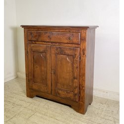 ANTICA CREDENZA 1800 LEGNO ABETE PIOPPO CUCINA EPOCA DISPENSA 2 ANTE CASSETTO