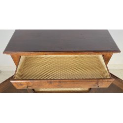 ANTICA CREDENZA 1800 LEGNO ABETE PIOPPO CUCINA EPOCA DISPENSA 2 ANTE CASSETTO
