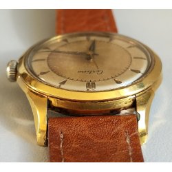 ANTICO OROLOGIO POLSO DORATO Certina ANNI 50 cal K.F. 324 Old Wrist Watch MONTRE