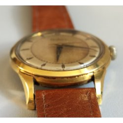 ANTICO OROLOGIO POLSO DORATO Certina ANNI 50 cal K.F. 324 Old Wrist Watch MONTRE