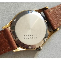 ANTICO OROLOGIO POLSO DORATO Certina ANNI 50 cal K.F. 324 Old Wrist Watch MONTRE