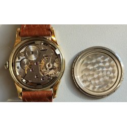 ANTICO OROLOGIO POLSO DORATO Certina ANNI 50 cal K.F. 324 Old Wrist Watch MONTRE