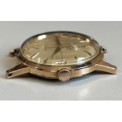 ANTICO OROLOGIO POLSO DORATO Enicar Ultrasonic Seapearl ANNI 60 cal. AR 1010