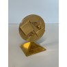 PICCOLA SCULTURA OTTONE FIRMATA GIO POMODORO BASSORILIEVO ZURIGO 1988 SFERA Old