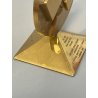 PICCOLA SCULTURA OTTONE FIRMATA GIO POMODORO BASSORILIEVO ZURIGO 1988 SFERA Old