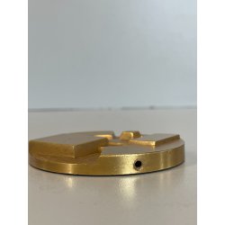 PICCOLA SCULTURA OTTONE FIRMATA GIO POMODORO BASSORILIEVO ZURIGO 1988 SFERA Old
