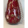 GRANDE VASO VETRO MURANO BAROVIER LA MURRINA FOGLIA ORO CORDONATO EPOCA 1930