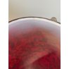 GRANDE VASO VETRO MURANO BAROVIER LA MURRINA FOGLIA ORO CORDONATO EPOCA 1930
