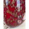 GRANDE VASO VETRO MURANO BAROVIER LA MURRINA FOGLIA ORO CORDONATO EPOCA 1930