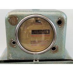 ANTICO OROLOGIO TOTALIZZATORE BILIARDO ABC Milano ANNI 60 CONTATORE TASSAMETRO