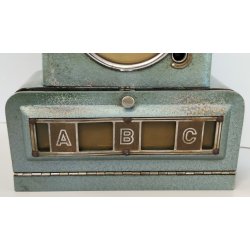ANTICO OROLOGIO TOTALIZZATORE BILIARDO ABC Milano ANNI 60 CONTATORE TASSAMETRO