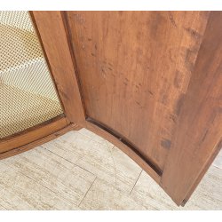 ANTICA ANGOLIERA 1800 LEGNO PIOPPO DISPENSA LIBRERIA CRISTALLERIA VINTAGE