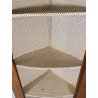 ANTICA ANGOLIERA 1800 LEGNO PIOPPO DISPENSA LIBRERIA CRISTALLERIA VINTAGE