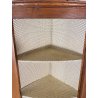 ANTICA ANGOLIERA 1800 LEGNO PIOPPO DISPENSA LIBRERIA CRISTALLERIA VINTAGE