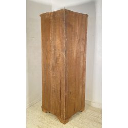 ANTICA ANGOLIERA 1800 LEGNO PIOPPO DISPENSA LIBRERIA CRISTALLERIA VINTAGE