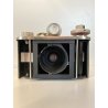 LOTTO FOTOCAMERA ANALOGICA Tahbes Synchrona 6X6 ALBADA TREPPIEDE ESPOSIMETRO '48