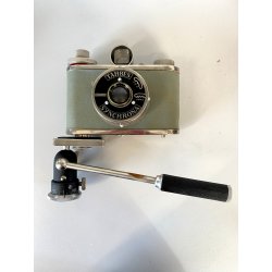 LOTTO FOTOCAMERA ANALOGICA Tahbes Synchrona 6X6 ALBADA TREPPIEDE ESPOSIMETRO '48