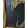 ANTICO QUADRO DIPINTO olio tela RITRATTO NOBILDONNA Elisa Nemes 1878 epoca COPIA