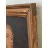 ANTICO QUADRO DIPINTO olio tela RITRATTO NOBILDONNA Elisa Nemes 1878 epoca COPIA