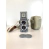 Rolleiflex 4x4 baby GRAY OTTICA Xenar 60mm f/3.5 PARALUCE LENTE FILTRI CUSTODIA