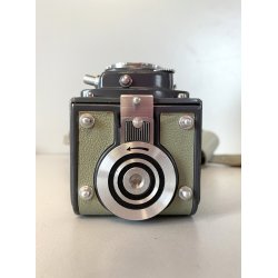Rolleiflex 4x4 baby GRAY OTTICA Xenar 60mm f/3.5 PARALUCE LENTE FILTRI CUSTODIA