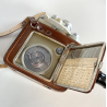 CINEPRESA 8mm VINTAGE EUMIG C3 TORRETTA TRE OBIETTIVI CUSTODIA CUOIO AUSTRIA '50