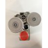 CINEPRESA 8mm VINTAGE EUMIG C3 TORRETTA TRE OBIETTIVI CUSTODIA CUOIO AUSTRIA '50