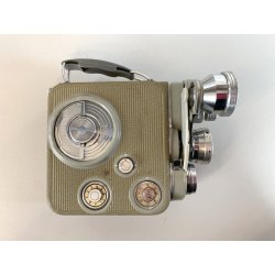 CINEPRESA 8mm VINTAGE EUMIG C3 TORRETTA TRE OBIETTIVI CUSTODIA CUOIO AUSTRIA '50