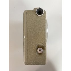 CINEPRESA 8mm VINTAGE EUMIG C3 TORRETTA TRE OBIETTIVI CUSTODIA CUOIO AUSTRIA '50