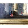 ANTICO QUADRO ACQUERELLO PROSPETTIVA INTERNO Santuario S. Maria PRESSO San Celso