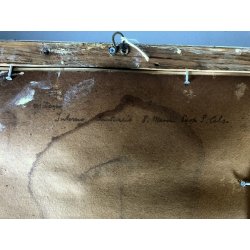 ANTICO QUADRO ACQUERELLO PROSPETTIVA INTERNO Santuario S. Maria PRESSO San Celso