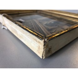 ANTICO QUADRO ACQUERELLO PROSPETTIVA INTERNO Santuario S. Maria PRESSO San Celso