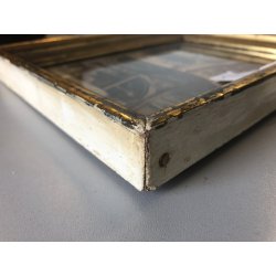 ANTICO QUADRO ACQUERELLO PROSPETTIVA INTERNO Santuario S. Maria PRESSO San Celso