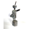 SCULTURA BRONZO Ivo Coljé FIGURA Haags Jantje N° 044  Volgelsang 21 cm/h  1981