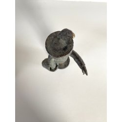 SCULTURA BRONZO Ivo Coljé FIGURA Haags Jantje N° 044  Volgelsang 21 cm/h  1981