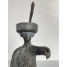 SCULTURA BRONZO Ivo Coljé FIGURA Haags Jantje N° 044  Volgelsang 21 cm/h  1981